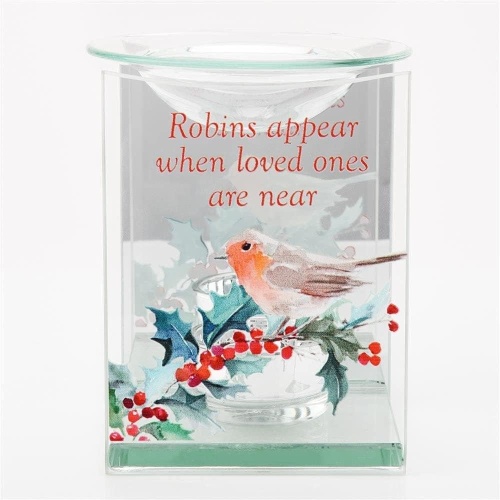 Robins Appear When Loved Ones Are Near Oil Burner 12cm